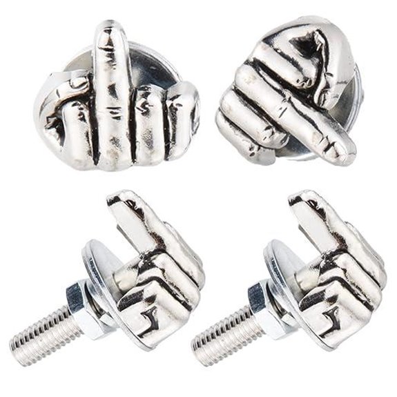Anti-Theft Car License Plate Screws (4 Pack)