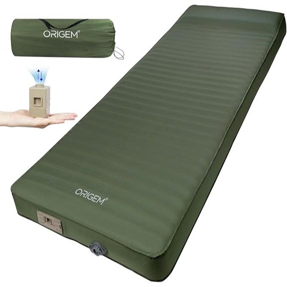 Origem Self Inflating Sleeping Pad with Electric Pump