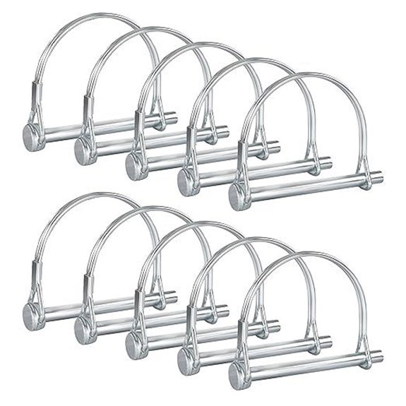 Trailer Hitch Pins & Locks (10-Pack)