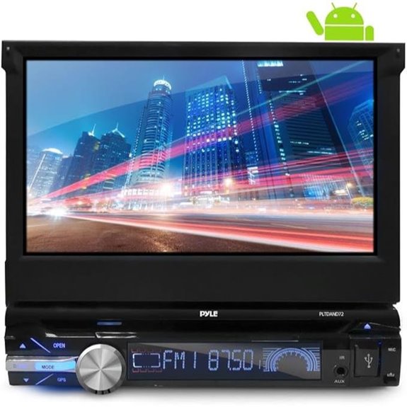 Pyle 7-Inch Android Car Stereo with GPS & Bluetooth