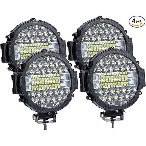7-Inch LED Off-Road Light Bar 4-Pack