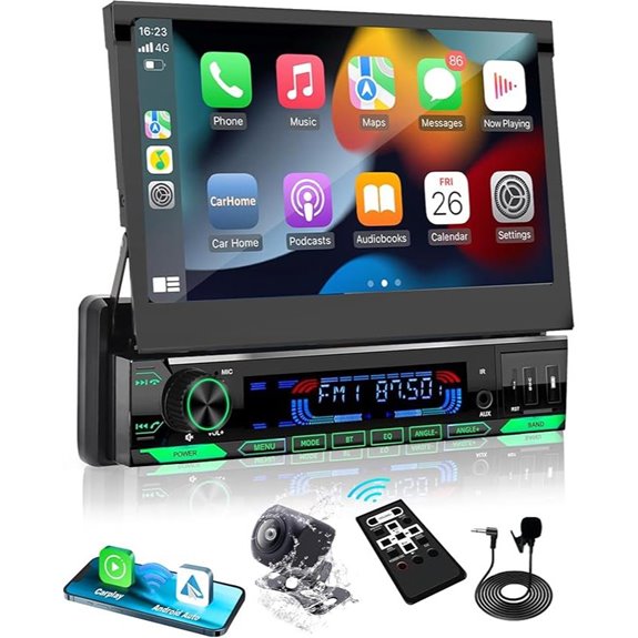 Y-METDRVIING 7 Touchscreen Car Stereo with Bluetooth