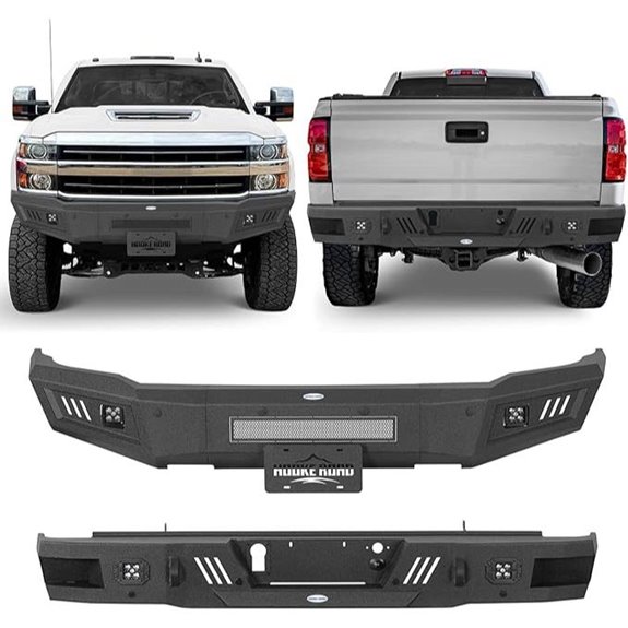 Hooke Road Silverado Front and Rear Bumper Kit