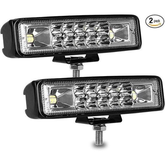 Nicerpro 6 Inch LED Pods Light Bar (2 Pack)