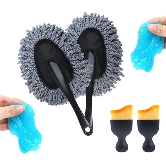 IPELY 6 Pack Car Cleaning Kit