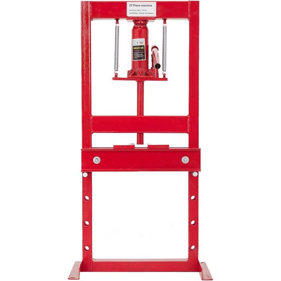 6 Ton Hydraulic H-Frame Garage Shop Press