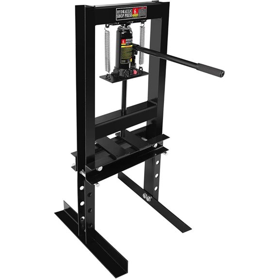 Hydraulic 6 Ton H-Frame Garage Shop Press