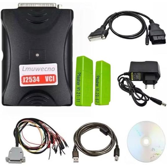 SM2 P/RO J2534 V1.21.22 OBDII Tool with 2 Dongles