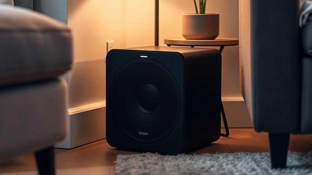 small space deep bass