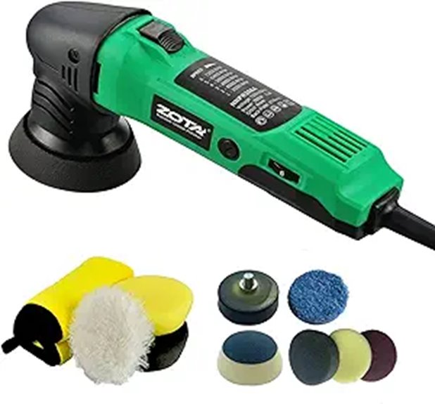 Mini Car Buffer Polisher with Variable Speed