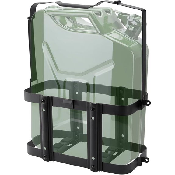 SparkWhiz 5-Gallon Steel Gas Can Mount Brackets