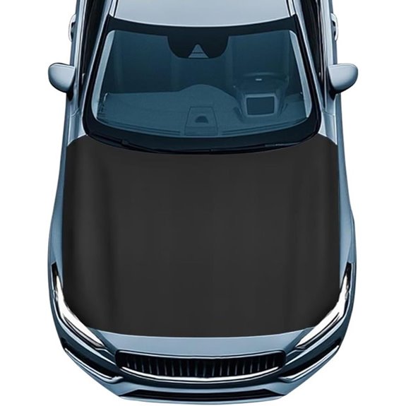 Howilath Stretchable Car Hood Cover Universal Fit