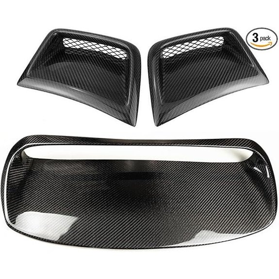 Carbon Fiber Hood Vent Scoop for Subaru WRX STi