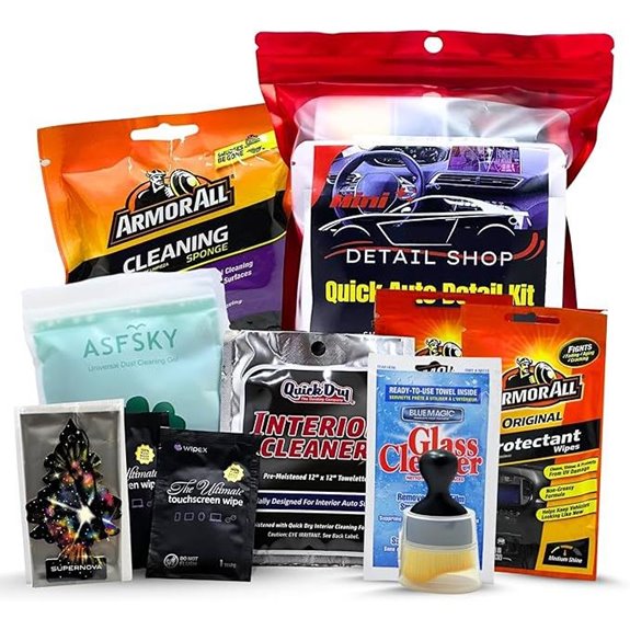Supernova Car Cleaning Kit with Wipes and Air Freshener