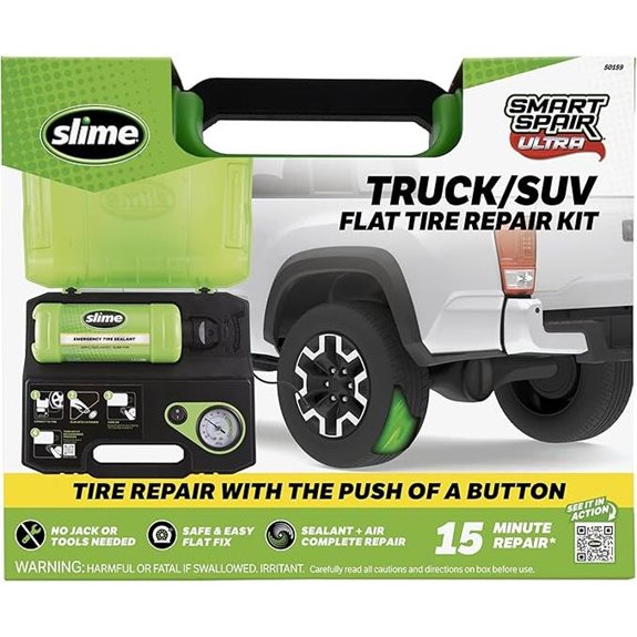 Slime Flat Tire Repair Kit for SUVs and Trucks