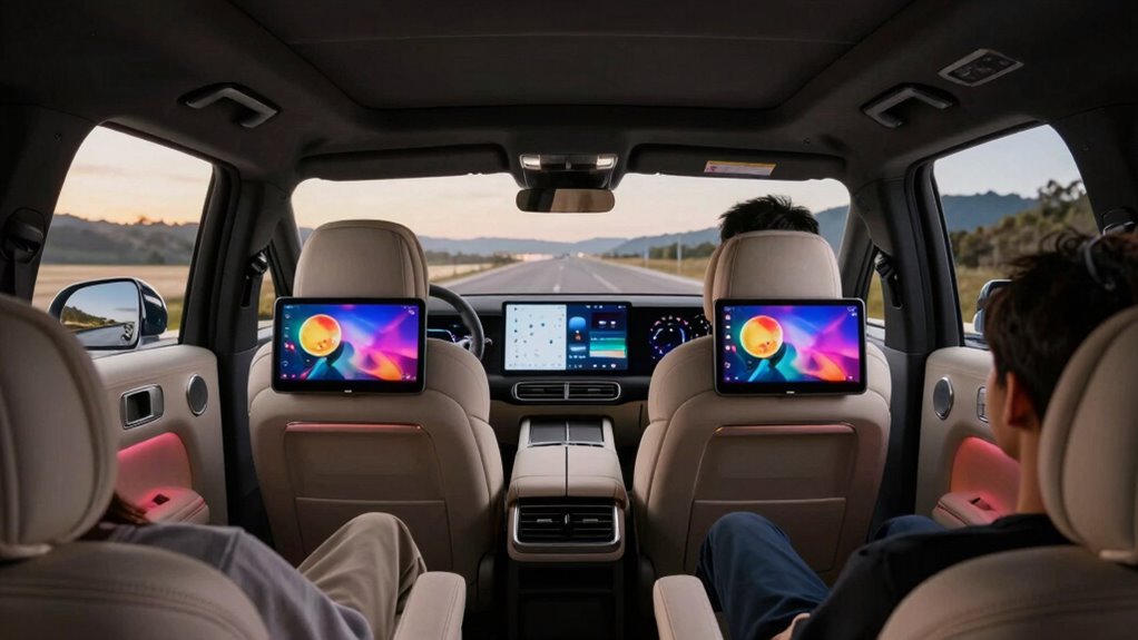 suv rear seat entertainment options