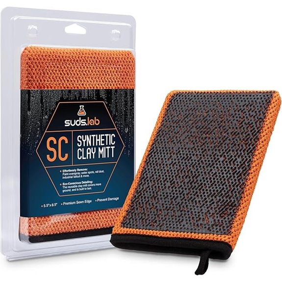 Suds Lab Synthetic Clay Mitt for Car Detailing