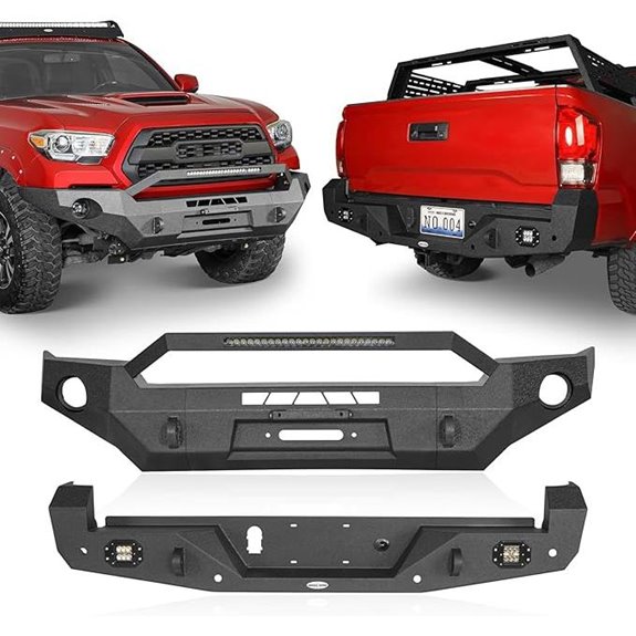 Hooke Road Tacoma Front and Rear Bumper Kit