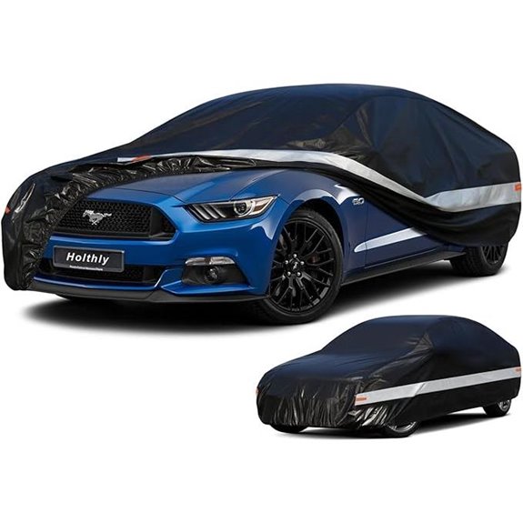 Waterproof 10-Layer Car Cover for All Weather Vehicles