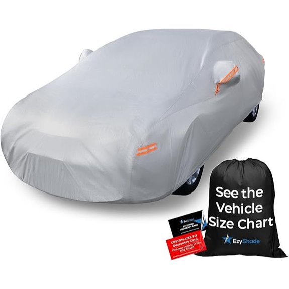 EzyShade 10-Layer Waterproof Car Cover for All Weather