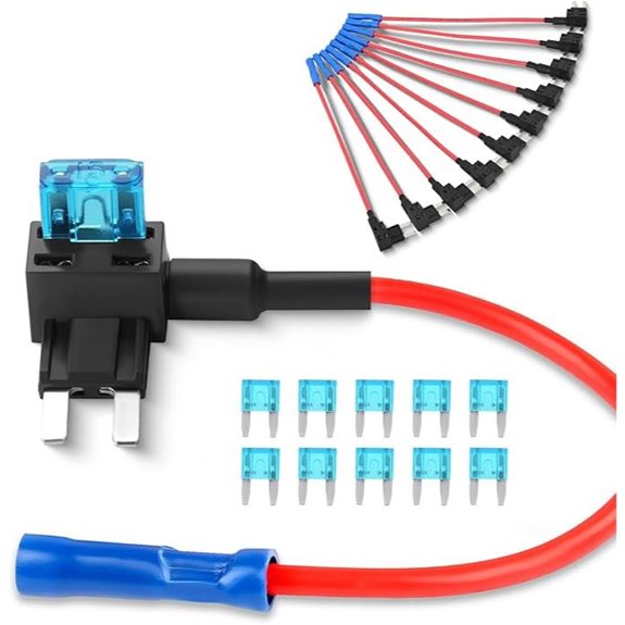 Nilight Fuse Tap Adapter 10 Pack with Warranty