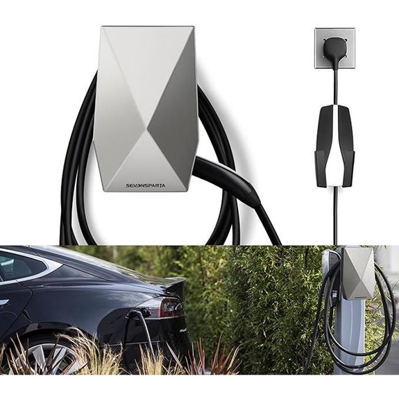 Aluminum Charging Cable Holder for Tesla Models