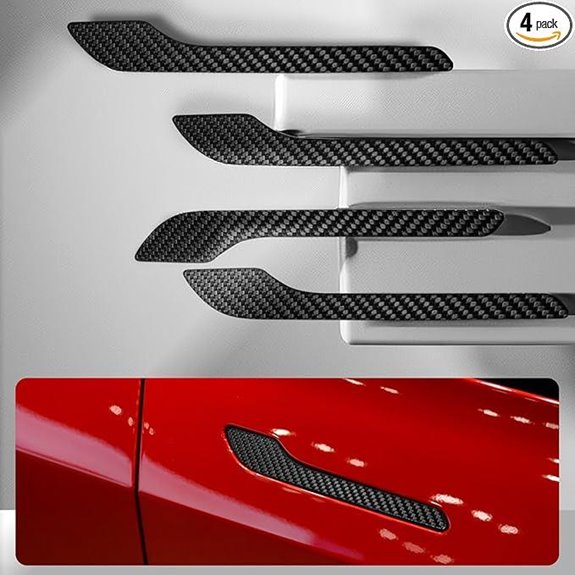 Carbon Fibre Door Handle Protector for Tesla Model 3/Y
