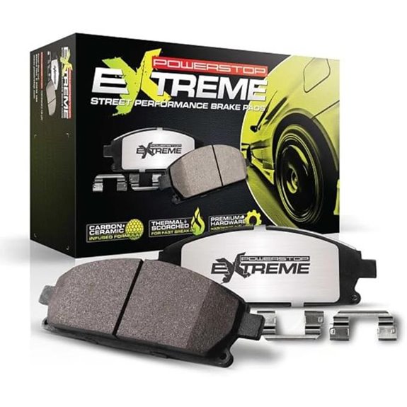 Power Stop Z26 Carbon-Fiber Brake Pads for Tesla