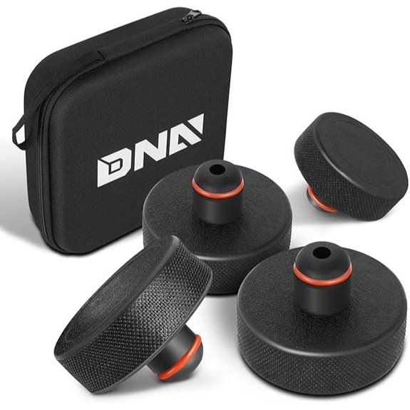 DNA MOTORING Tesla Jack Pads (4 pcs) with Case