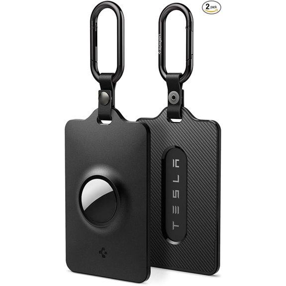 Spigen Tesla Key Card Holder with AirTag Slot (2 Pack)