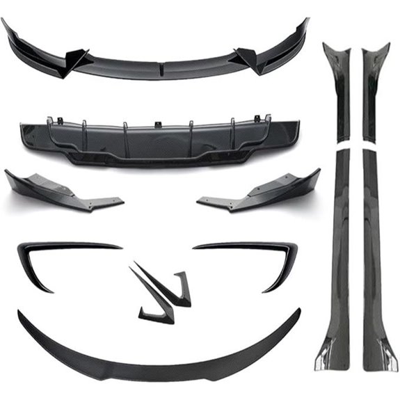 Tesla Model 3 Full Aero Body Kit (Style A Carbon Look)