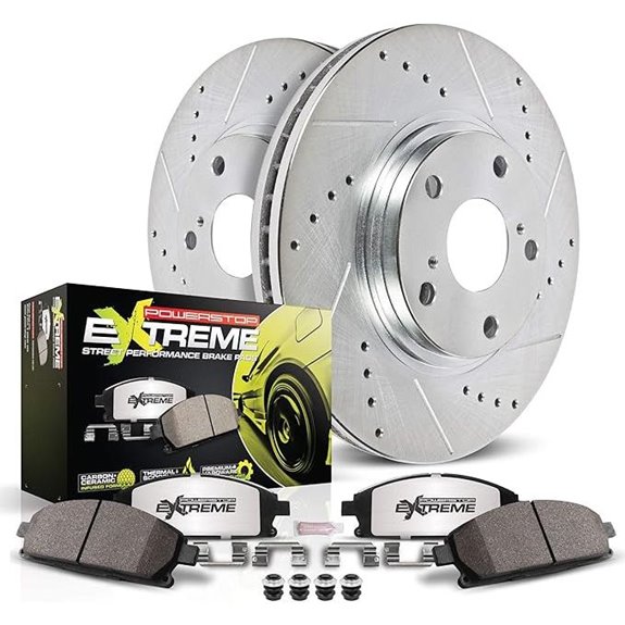 PowerStop Brake Pad & Rotor Kit for Tesla Model 3