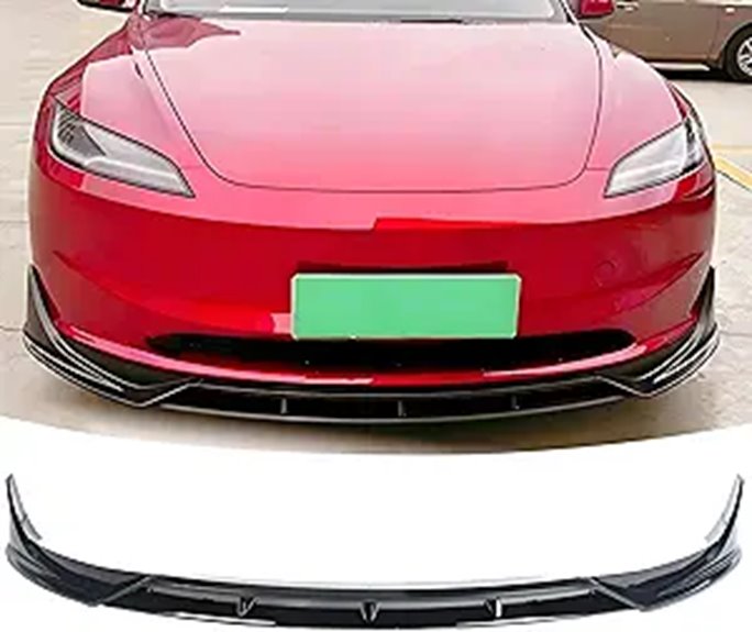 Tesla Model 3 Highland Front Bumper Splitter Kit