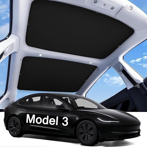 Tesla Model 3 Highland Sunshade Roof with Storage