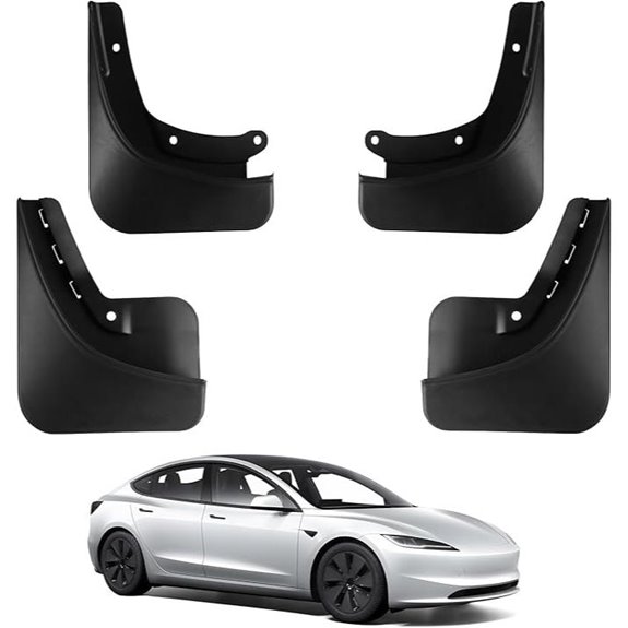 Tesla Model 3 Highland Mud Flaps Set of 4