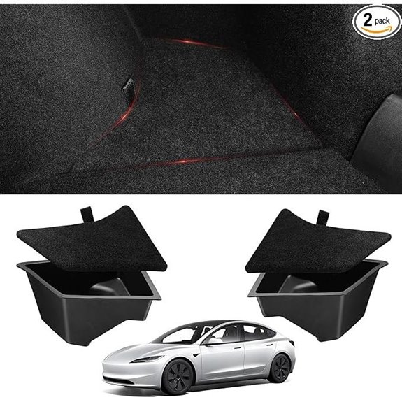 Tesla Model 3 Highland Trunk Organizer Set of 2