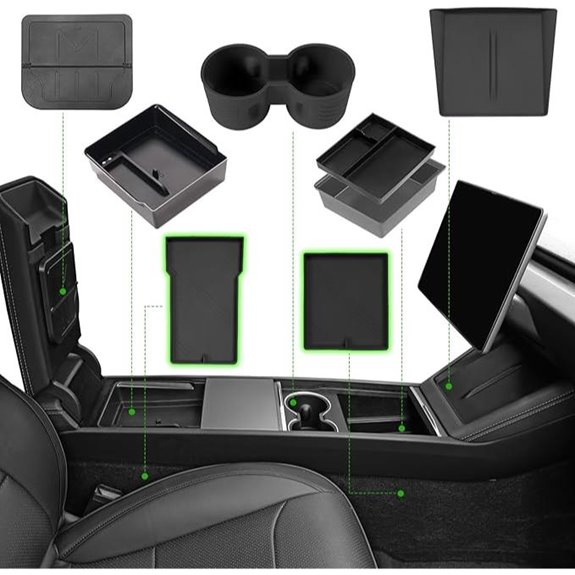 Tesla Model 3 Center Console Organizer (7PCS)