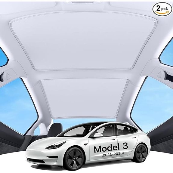 Tesla Model 3 Sunshade Roof with Cooling & Sun Block