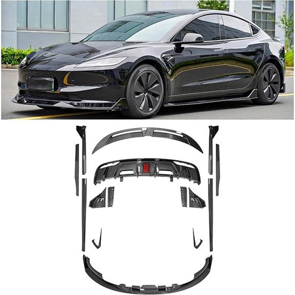 MING WEI Turbo Body Kit for Tesla Model 3