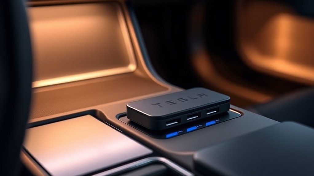 tesla model 3 usb compatibility