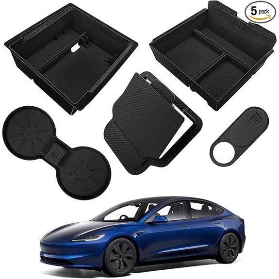 Tesla Model 3/Y Center Console Organizer (5PCS)