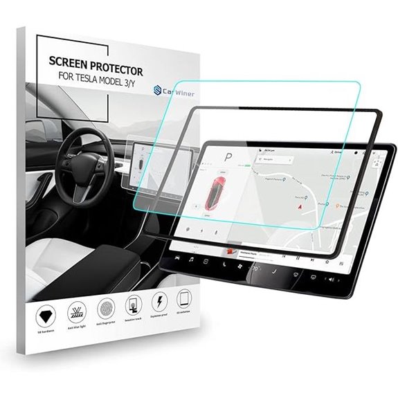 Carwiner Screen Protector for Tesla Model 3/Y