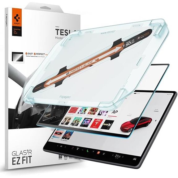 Spigen Tempered Glass Screen Protector for Tesla Models