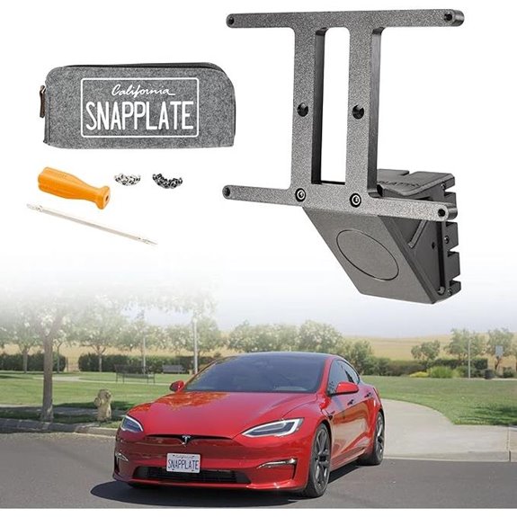 SnapPlate+ Tesla Model S License Plate Holder