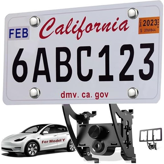 Tesla Model Y/3 License Plate Frame (2021-2025)