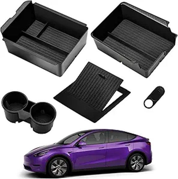 Tesla Model Y & 3 Center Console Organizer Tray