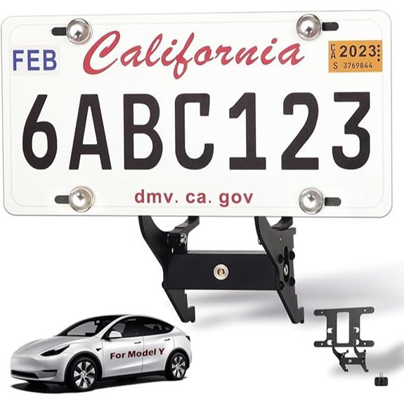 Tesla Model Y 2024-2025 License Plate Frame