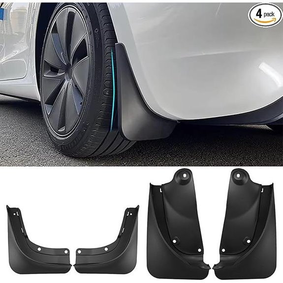 Tesla Model Y Mud Flaps (2020-2024) No Drilling