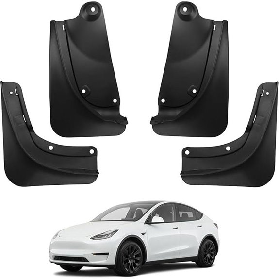 Tesla Model Y Mud Flaps Set of 4