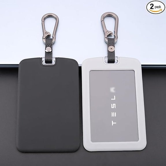 TANDRIVE Silicone Key Card Holder for Tesla & Rivian